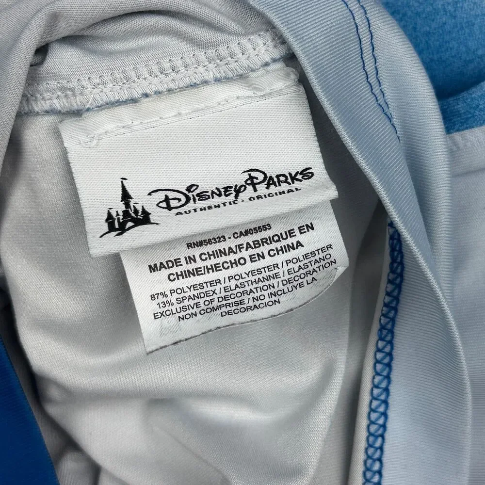 Nike Golf Disney Parks Mickey Mouse Dri-FIT Polo Men's XL Blue